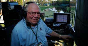 Verne Lundquist courtesy of Augusta National