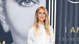 Celine Dion Wore All White to her I Am Celine Dion Premiere 13