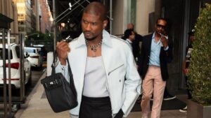 Usher Wore a Full Hermes Look to the Brands Womens Spring Summer 2024 Runway Show feat image