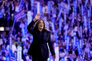 harris kamala democratic convention 08222024 AP AP24236140979870