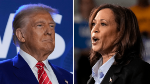 Kamala Harris Donald Trump smile 09.04 1