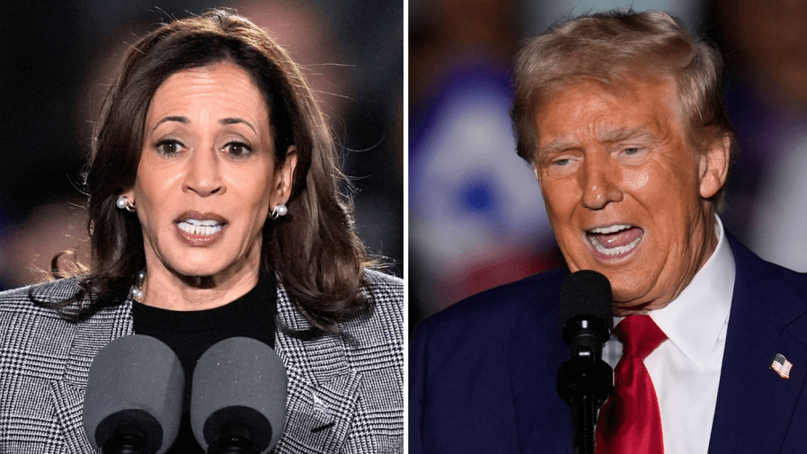 Kamala Harris Donald Trump 10.29