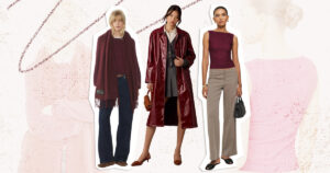 the everygirl social burgundy color pieces 1