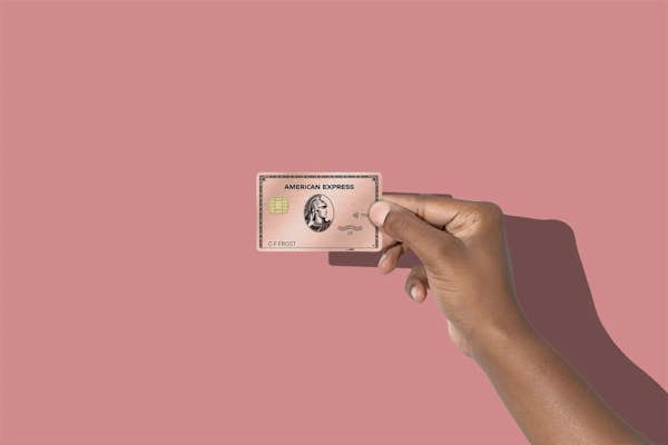 American Express Rose Gold