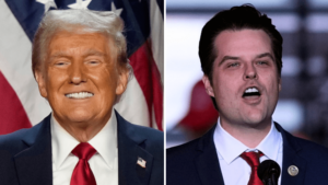 Donald Trump Matt Gaetz 11.14 MR