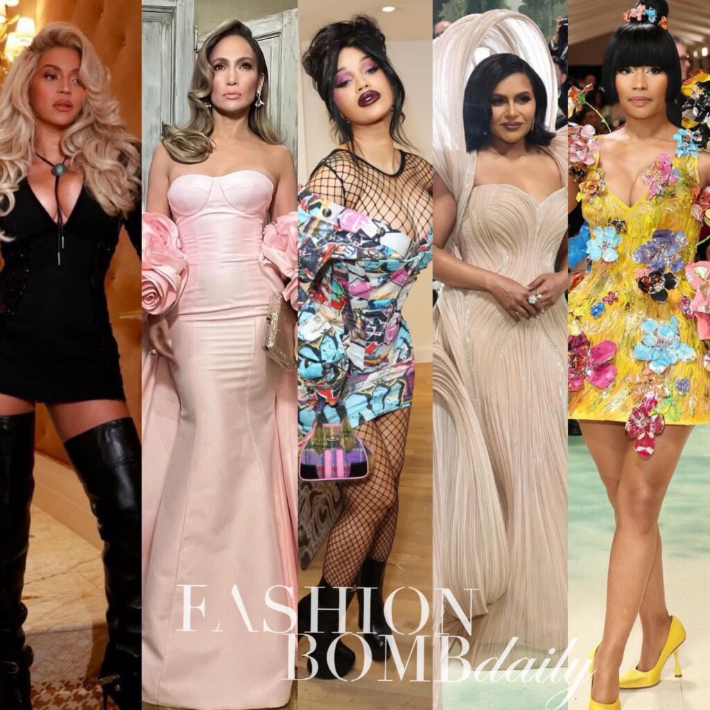 The Fabys Best of 2024 Vote for Outfit of the Year Including Nicki Minaj in Marni Janelle Monae in Vera Wang JLo in Nicole Felicia Couture and More